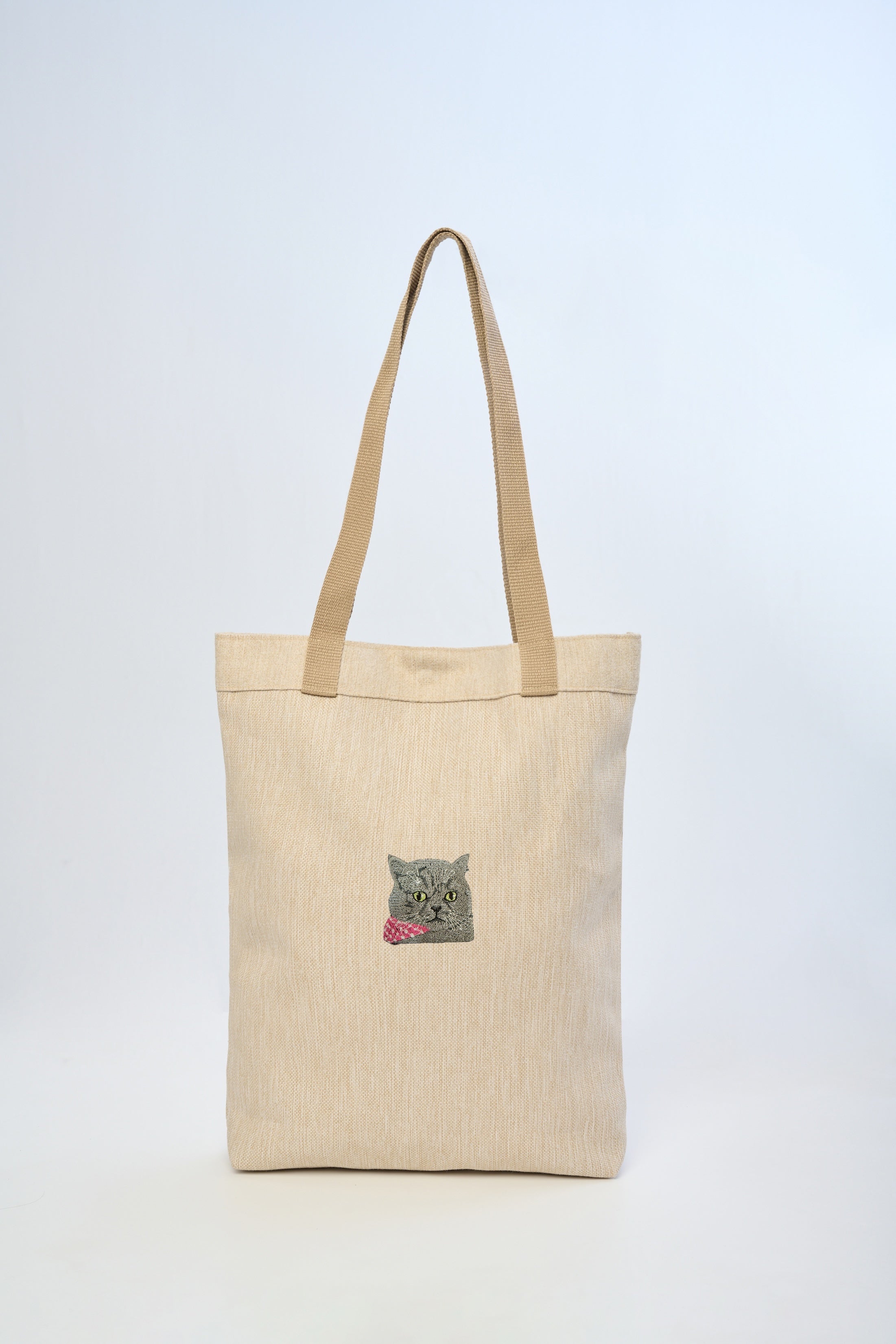 Özel Tasarım Keten Çanta