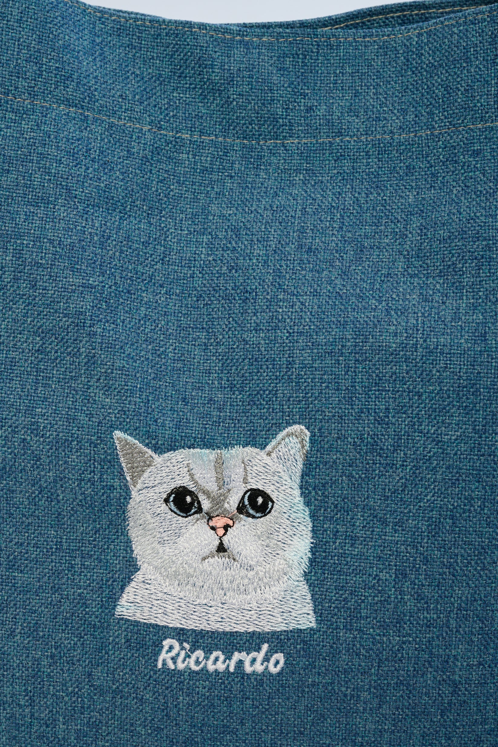 Özel Tasarım Keten Çanta