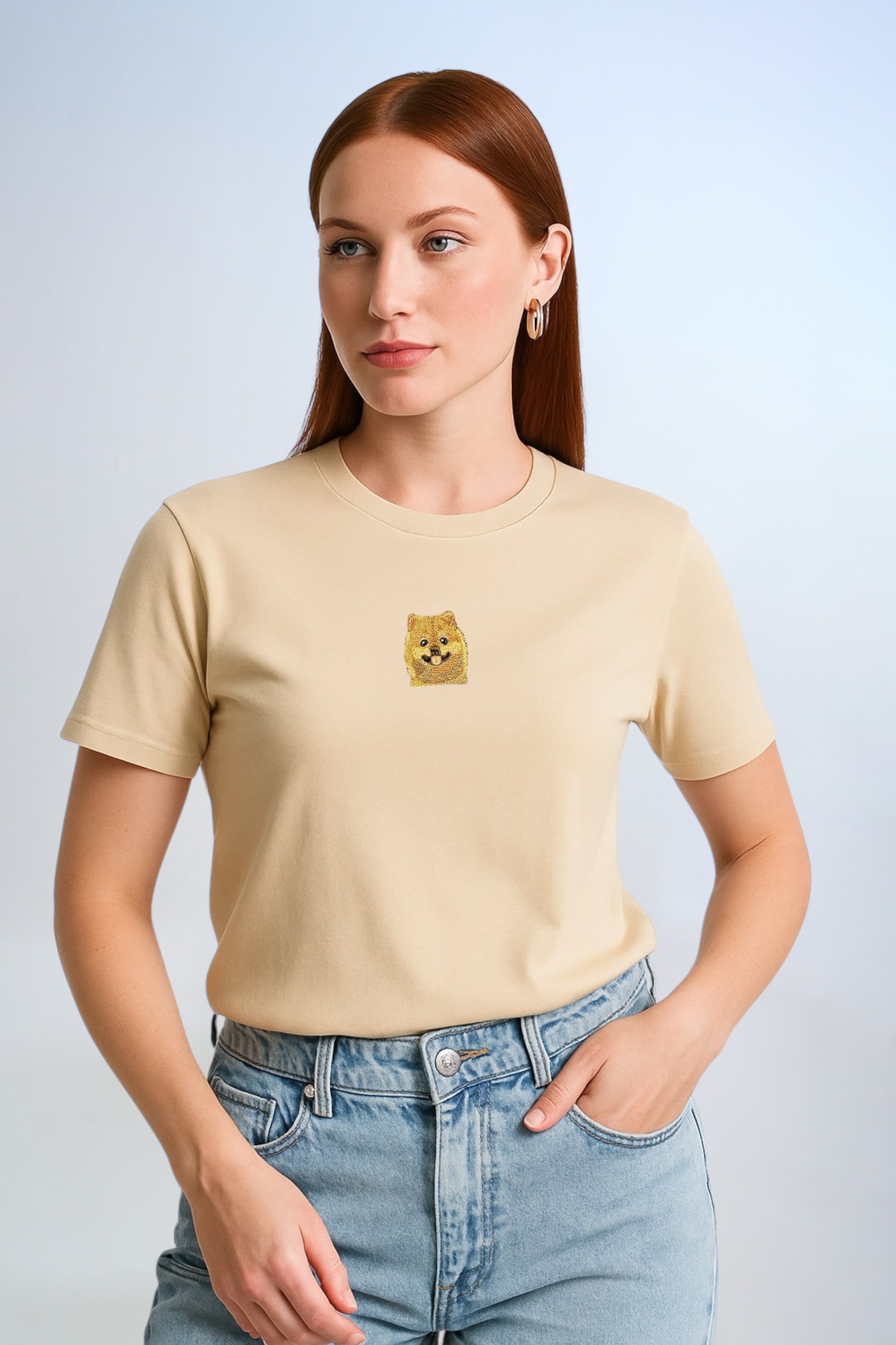 Evcil Hayvan Tasarımlı Kadın T-shirt Modeli & Fiyatı